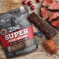 Zoë Super Barres pour Chiens, Mélange au Bœuf