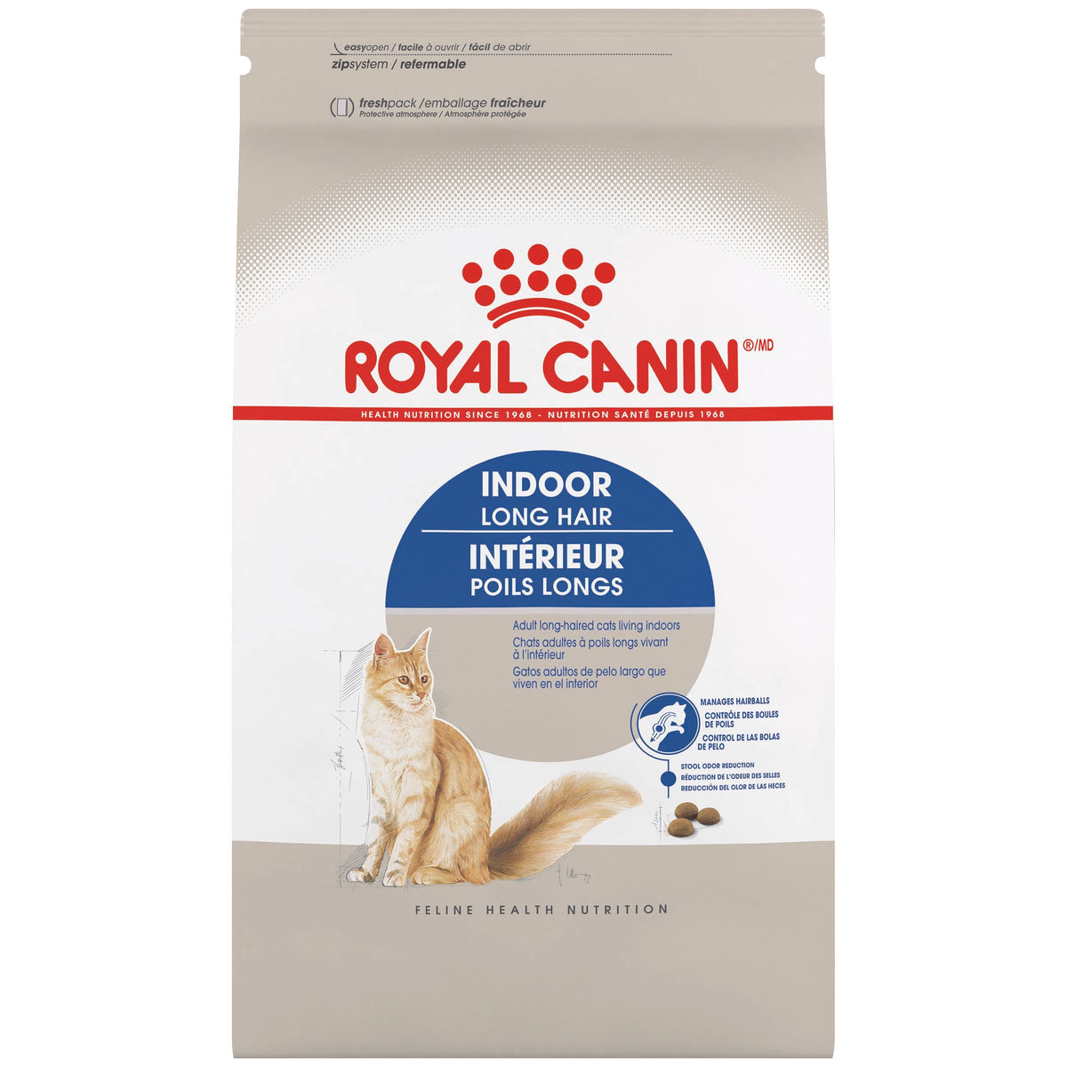 Royal Canin Intérieur Poils longs – Nourriture sèche pour chat