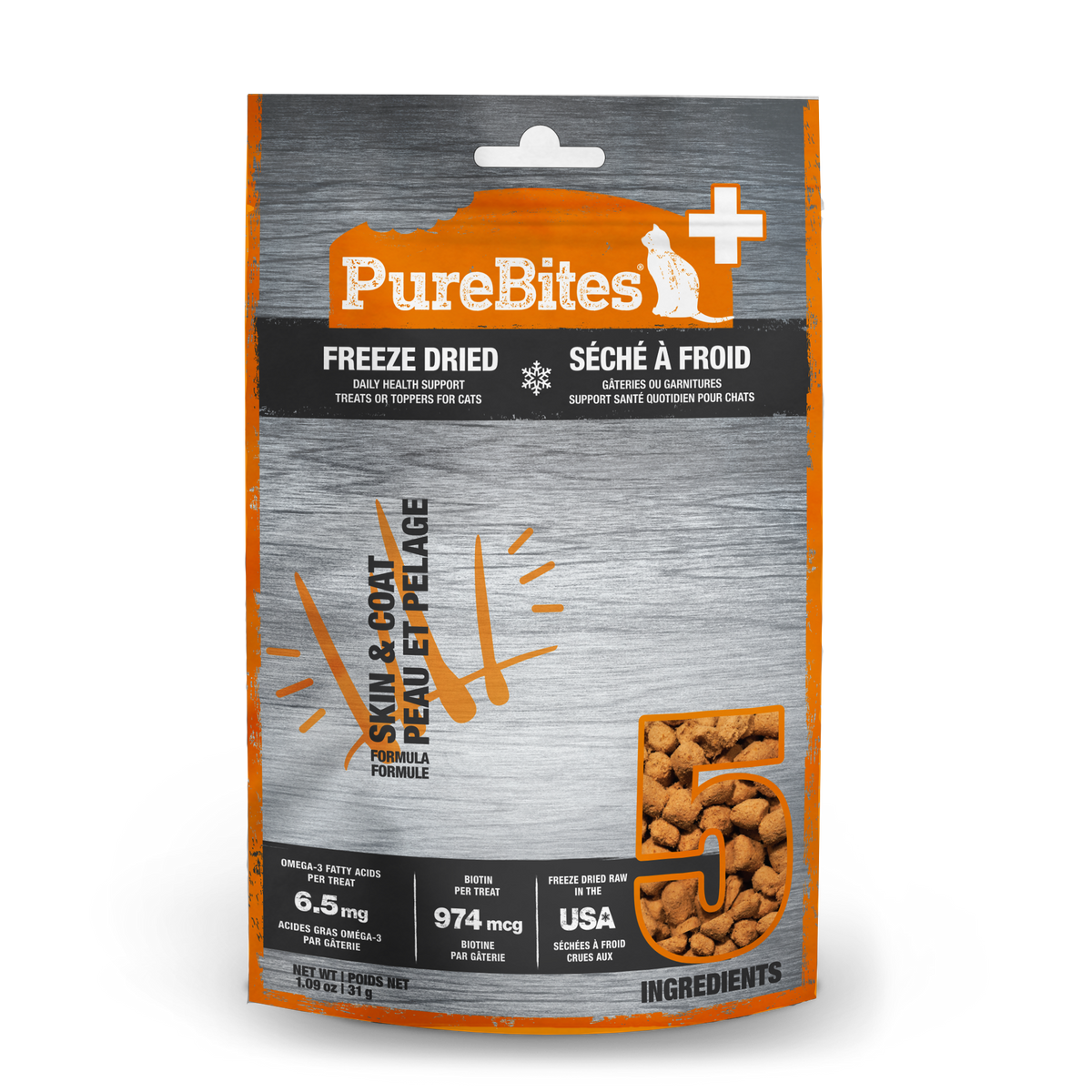 PureBites+ chat peau & pelage