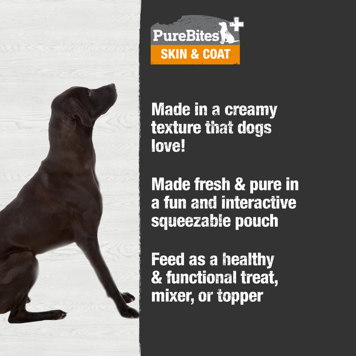 PureBites+ chien crémeux peau & pelage