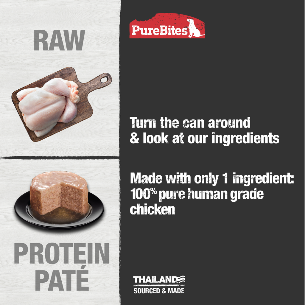 PureBites chien pâté poulet
