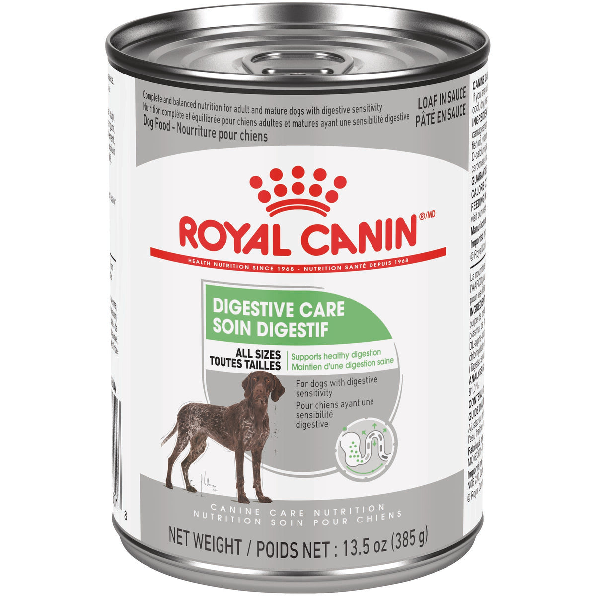 Royal Canin Soin Digestif Pâté en sauce – Nourriture humide pour chien