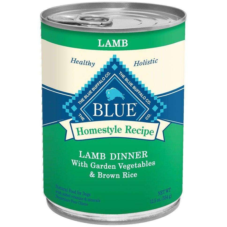 Blue Buffalo Homestyle Recipe Dîner d'Agneau Chien Adulte