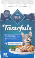 Blue Buffalo « Tastefuls » Chat d'Intérieur Adulte Poulet