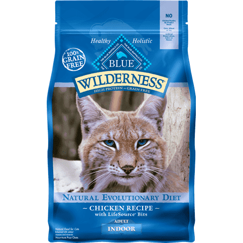 Blue Buffalo Wilderness Chat d'Intérieur Adulte Poulet