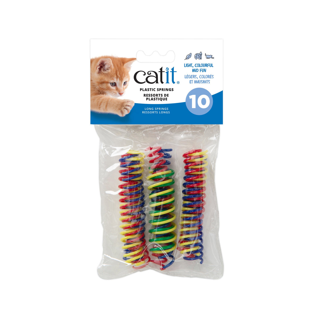 Miniressorts Kitty Playground Catit en plastique, paquet de 10 pour chat