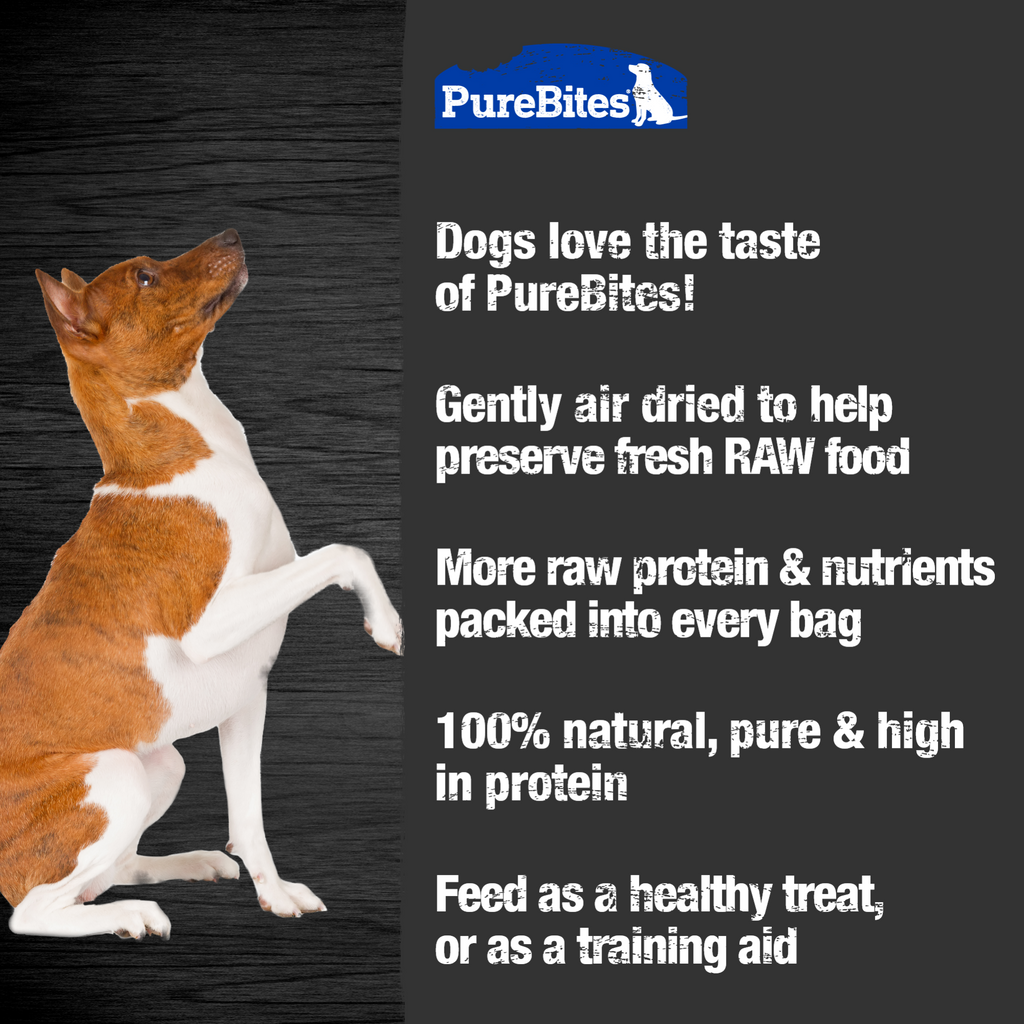 PureBites chien jerky peau de morue