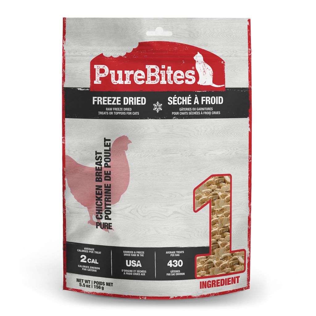 PureBites chat poitrine poulet