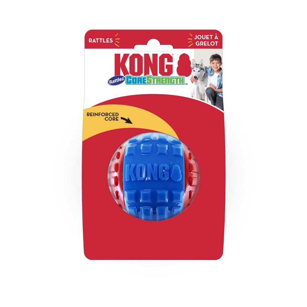KONG Balle « CoreStrength Rattlez » pour chien