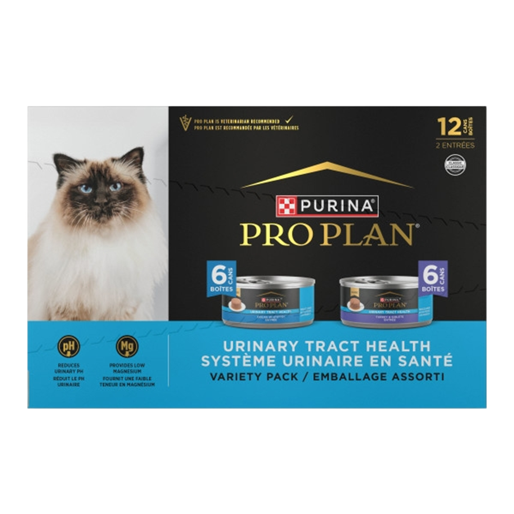 Purina Pro Plan chat système urinaire pack variété poisson & dinde classique