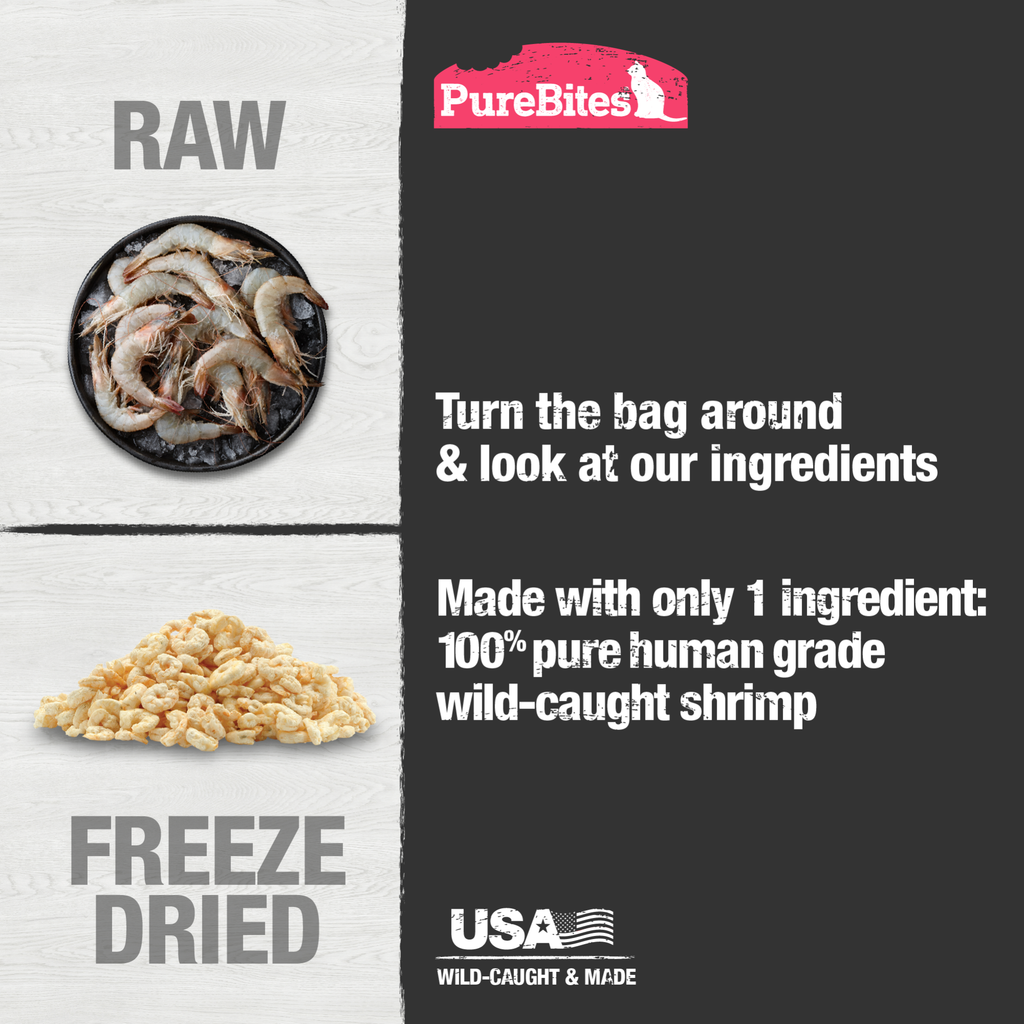 PureBites chat crevettes