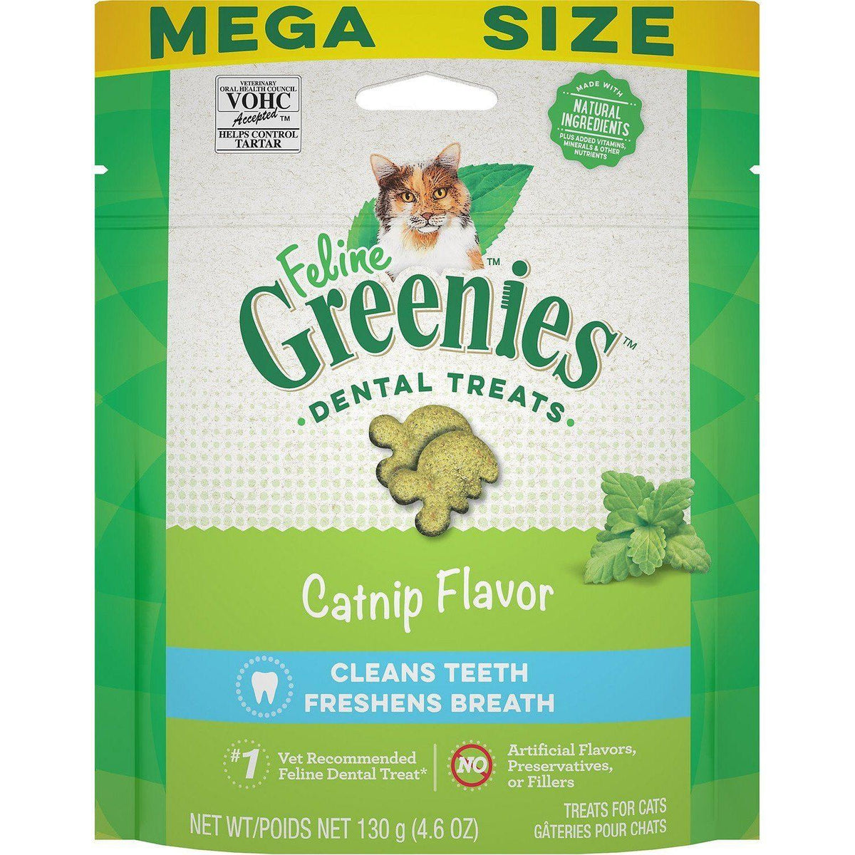 Greenies Félin Gâteries Dentaires Complètes Herbe à Chat