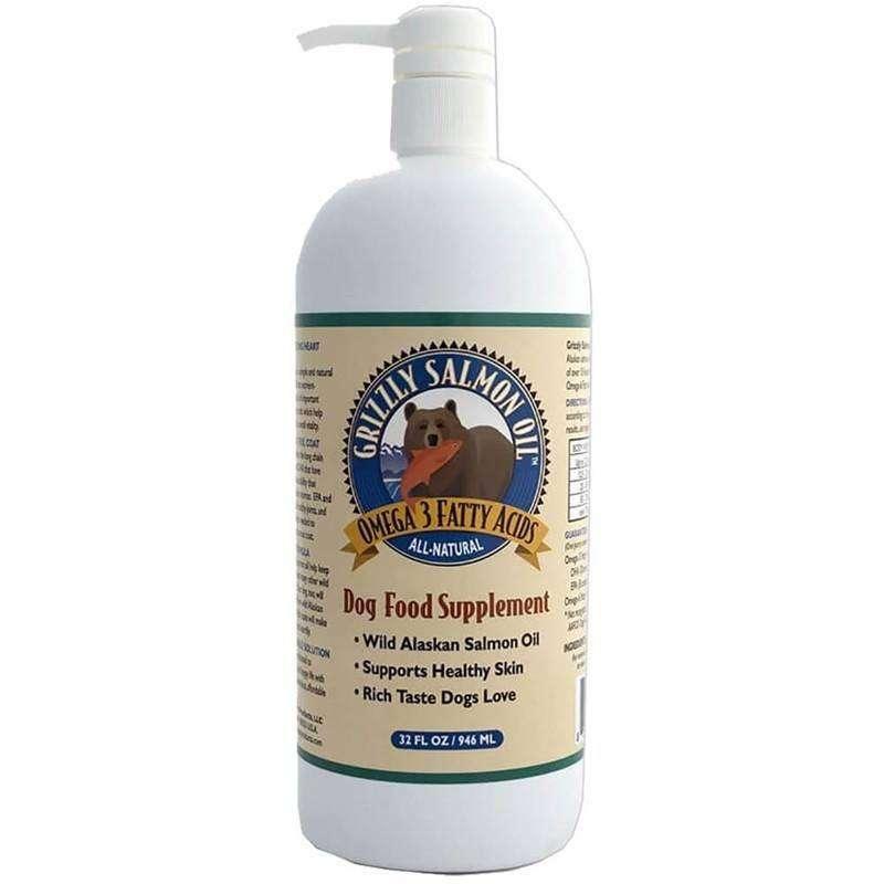Grizzly Huile de Saumon « Plus » pour chien et chat