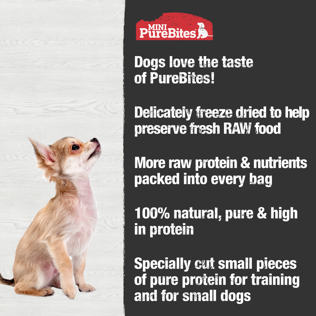 PureBites chien mini trainer poulet
