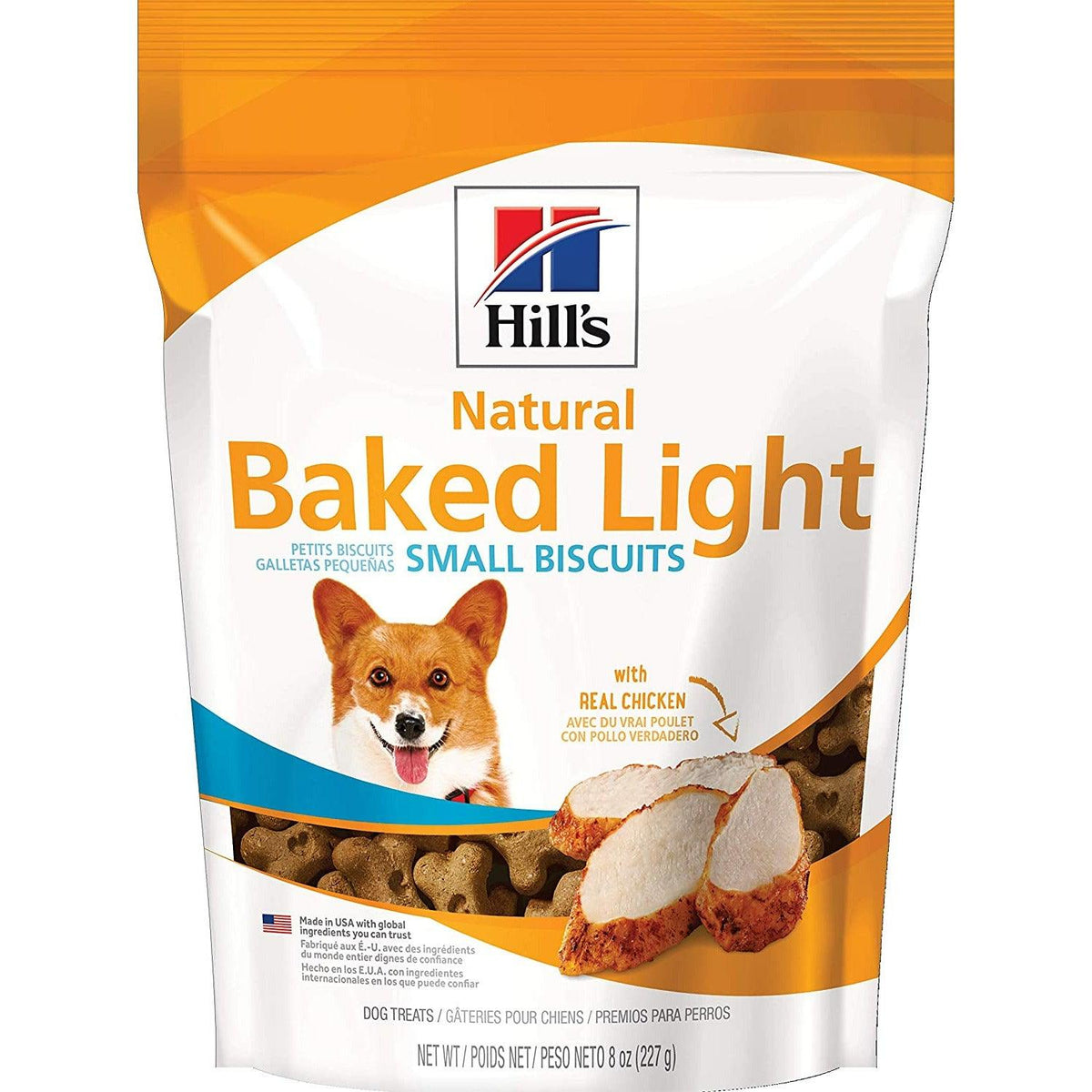 Hill's Science Diet Gâteries Légère pour Chiens Petites Baked Light avec Poulet