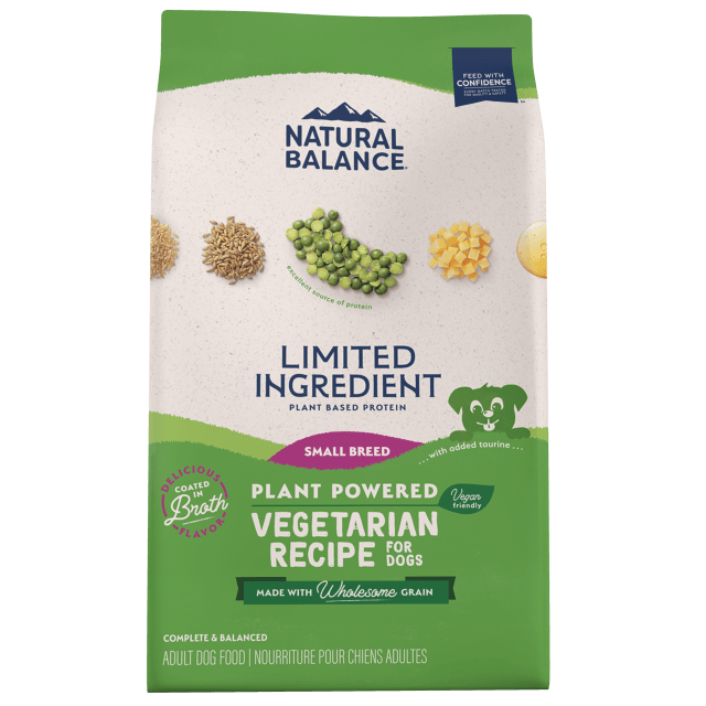 Natural Balance Formule Végétarien Petites Bouchées pour Chiens