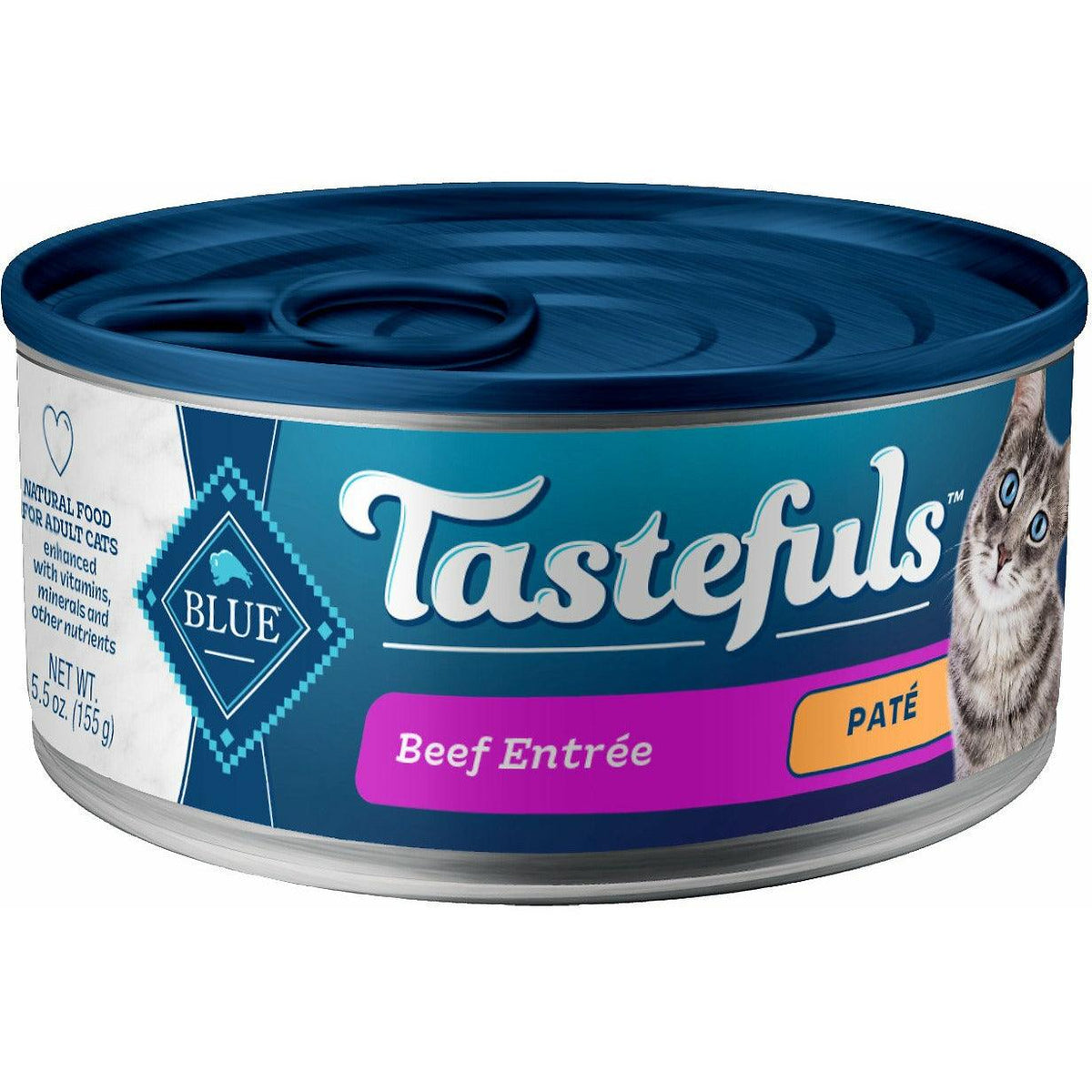 Blue Buffalo « Tastefuls » Entrée de Boeuf Pâté pour Chats