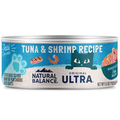 Natural Balance pour Chats Formule de Thon & Crevettes en Conserves