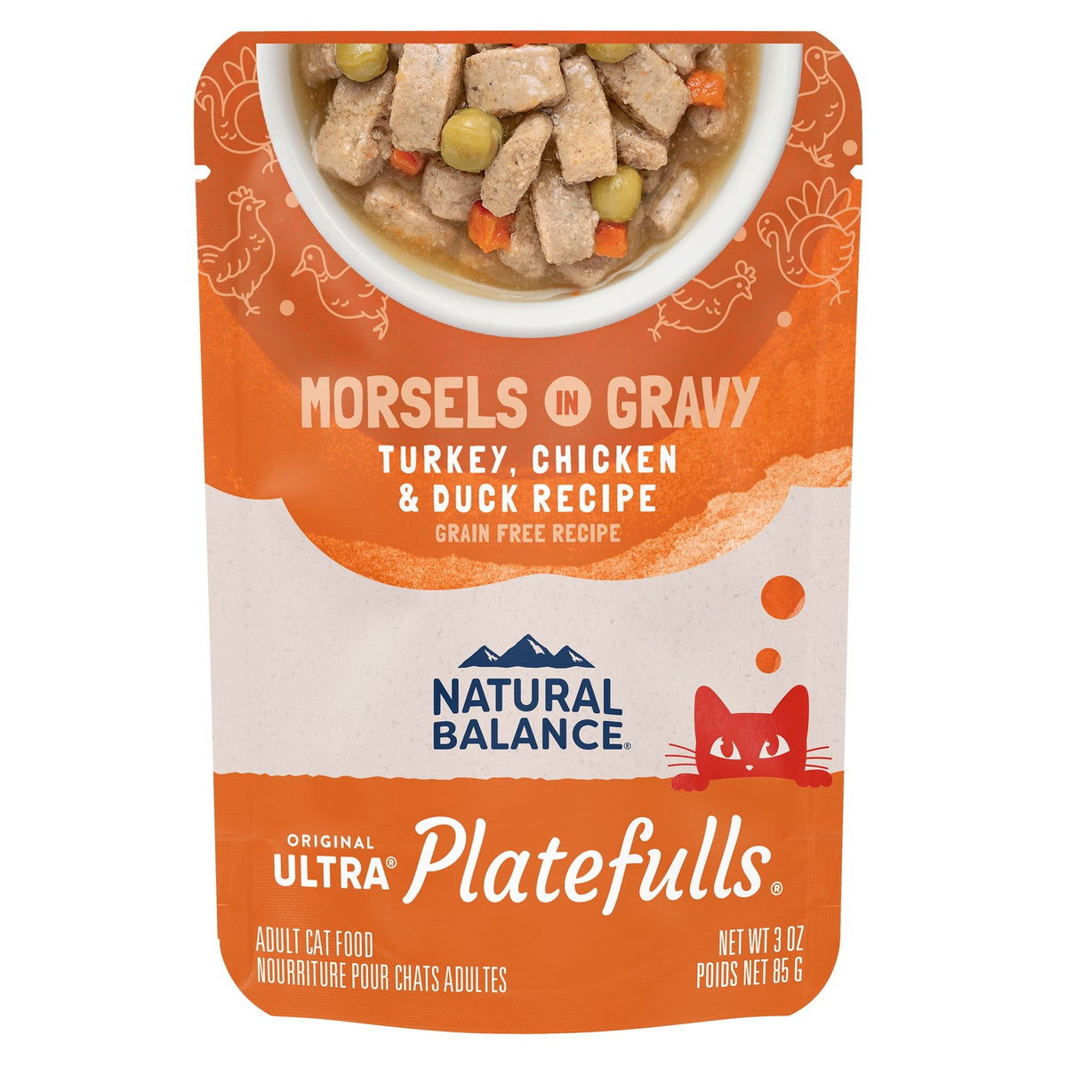 Natural Balance pour Chats Formule « Platefulls » de Dinde, Poulet & Canard