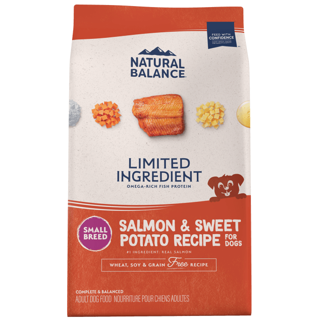 Natural Balance LID Chien Adulte Saumon Sans Céréales Petites Bouchées