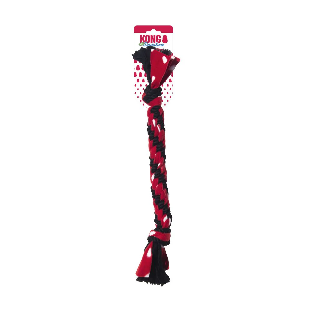 KONG « Signature » Corde 20" avec Neouds Double pour chien