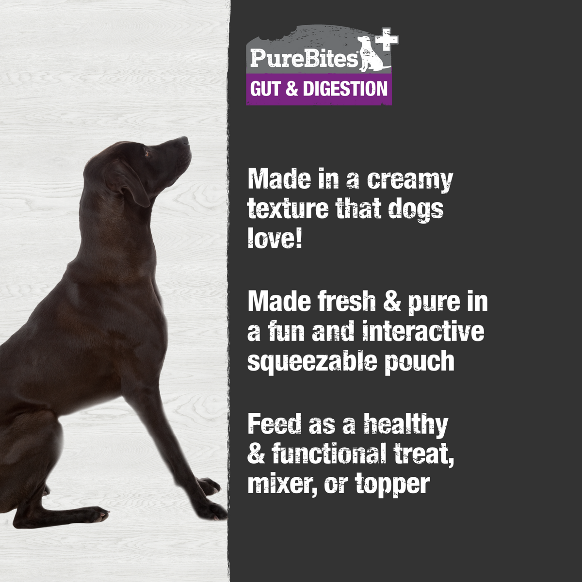 PureBites+ chien crémeux intestin