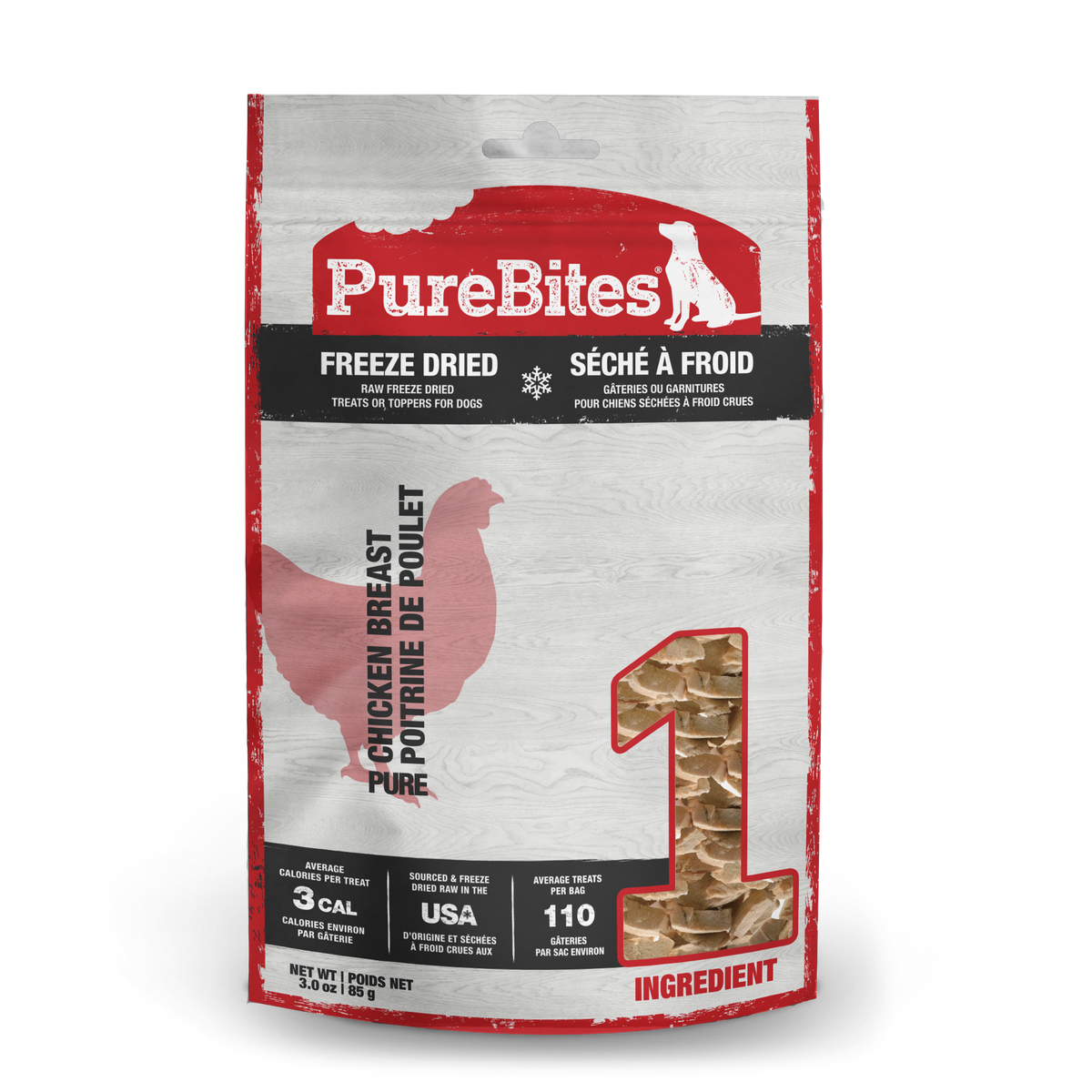 PureBites chien poulet