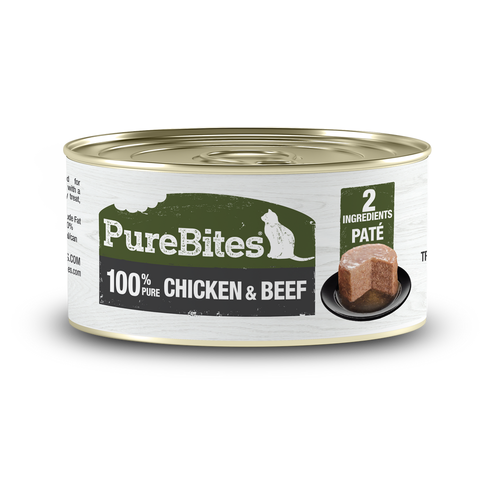 PureBites chat pâté poulet & boeuf