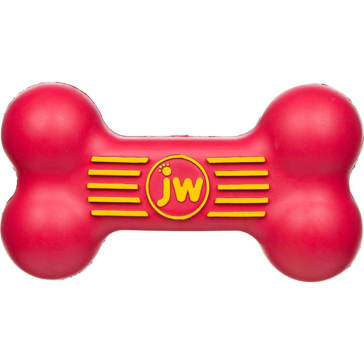JW Pet Caoutchouc Naturel Os Isqueak pour chien