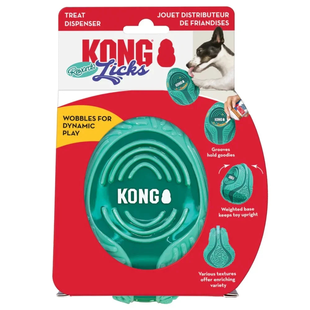 KONG « Licks Rewards » Distributeur de Gâteries pour chien