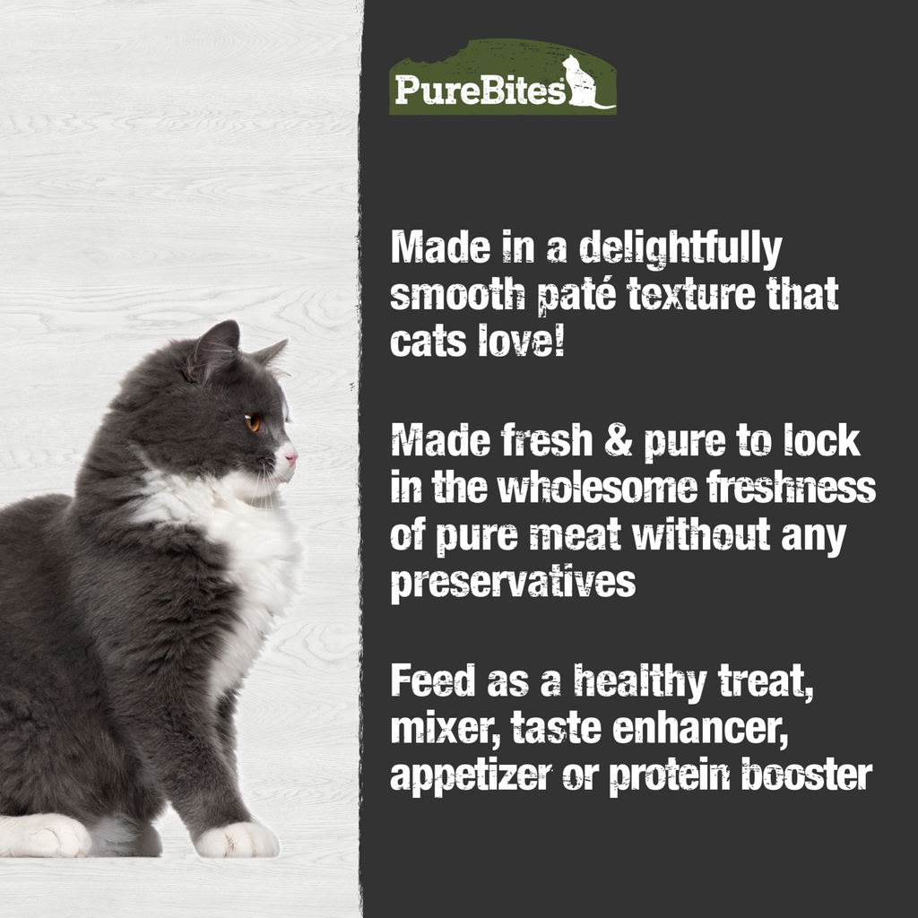 PureBites chat pâté poulet & boeuf