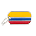 MyFamily Médaille Drapeau Colombie