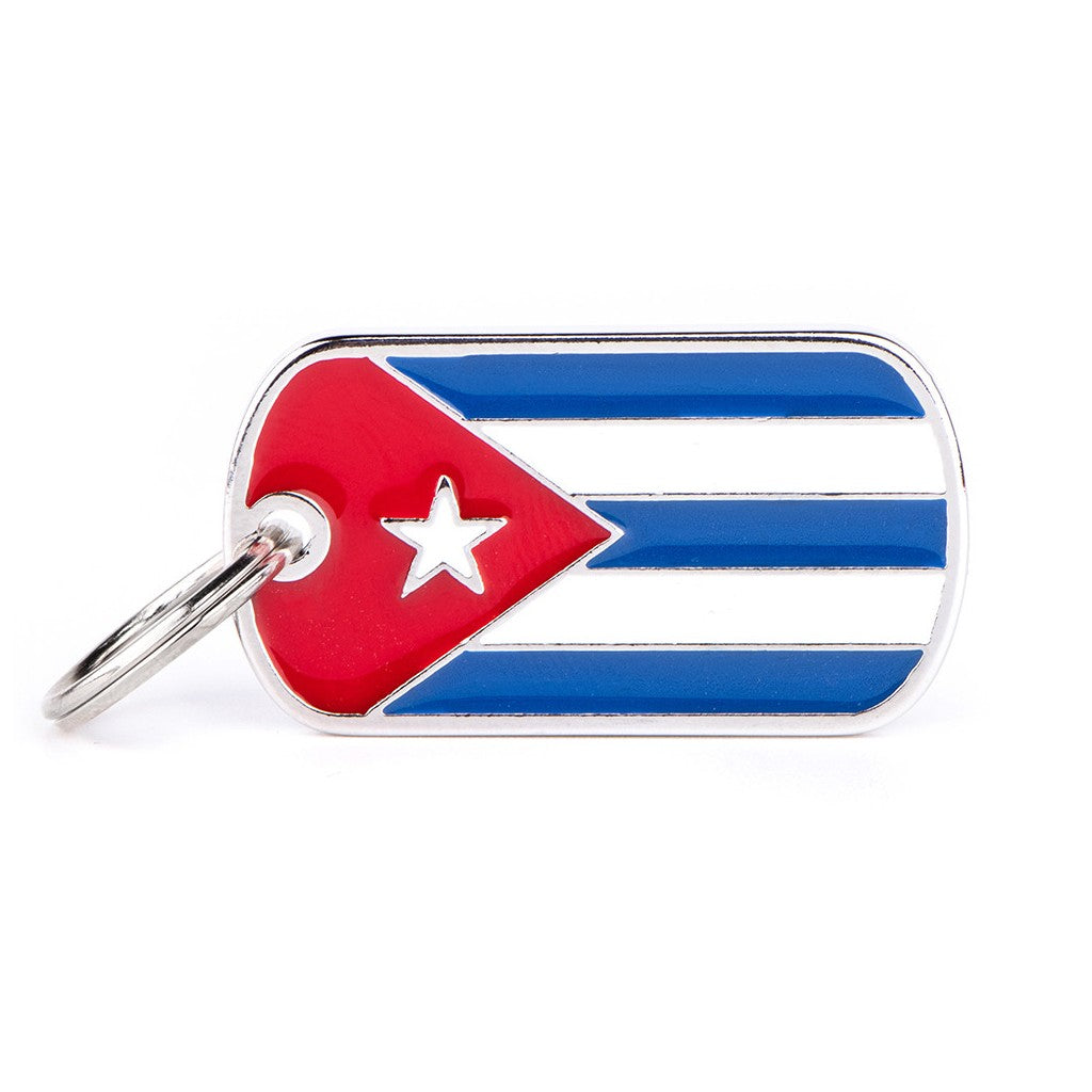 MyFamily Médaille Drapeau Cuba