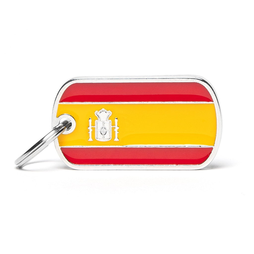 MyFamily Médaille Drapeau Espagne