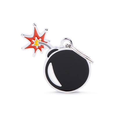 MyFamily Médaille Bombe Charms pour chien et chat