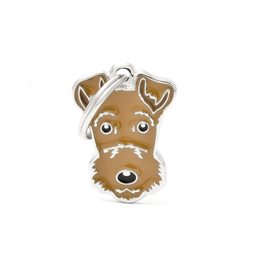 MyFamily Médaille Airedale terrier