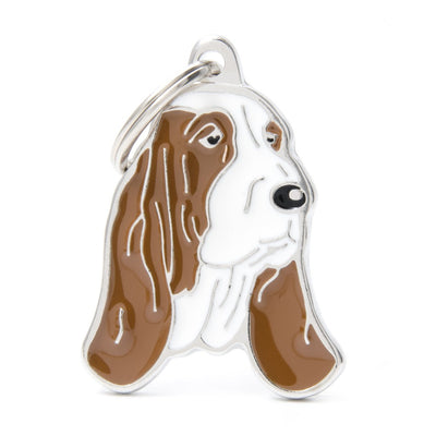 MyFamily Médaille Basset Hound pour chien