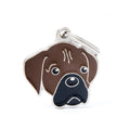 MyFamily Médaille Boxer fauve