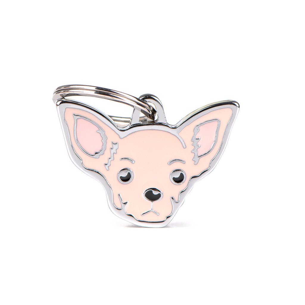 MyFamily Médaille Chihuahua crème