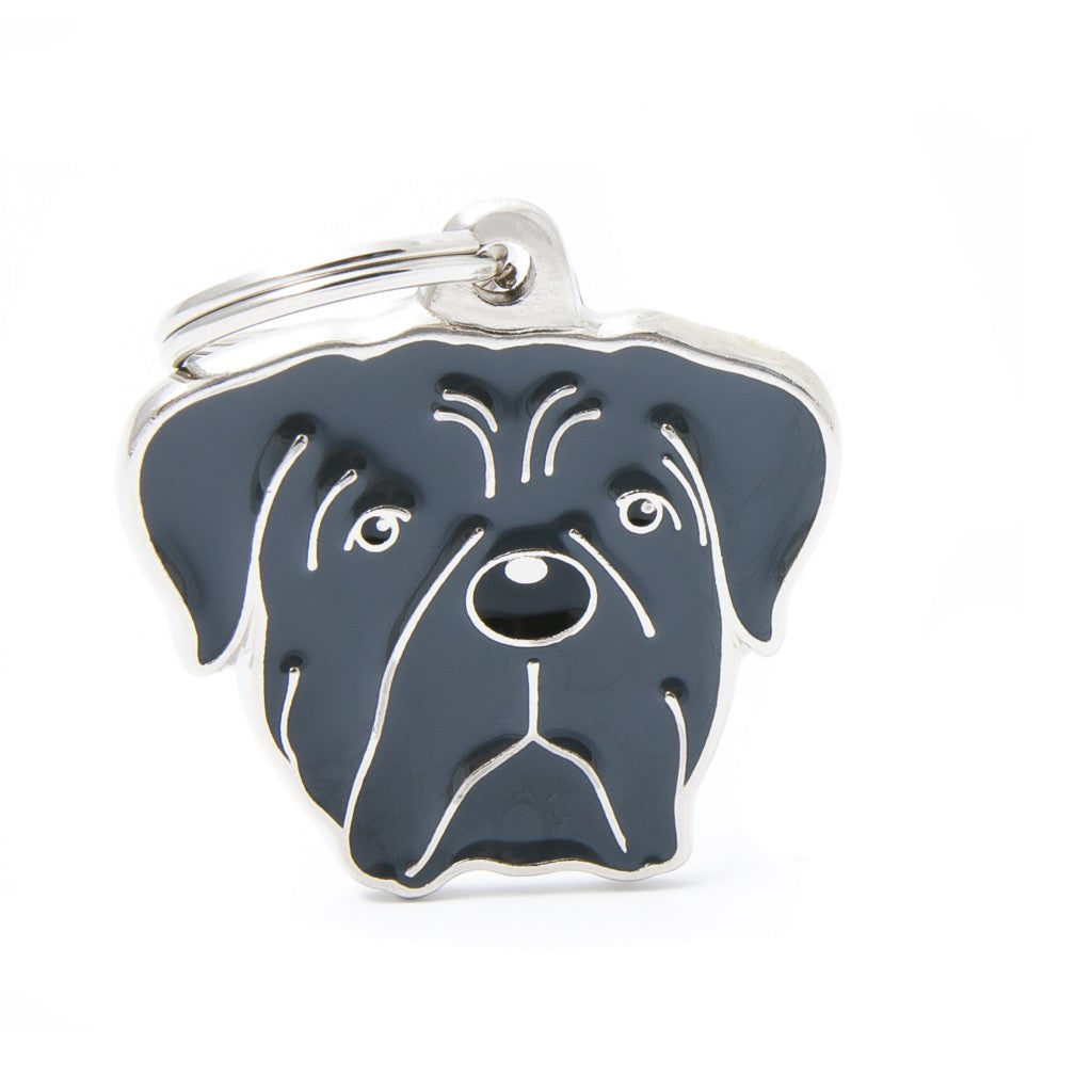 MyFamily Médaille Cane Corso gris