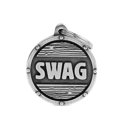 MyFamily Médaille Cercle Swag Bronx pour chien