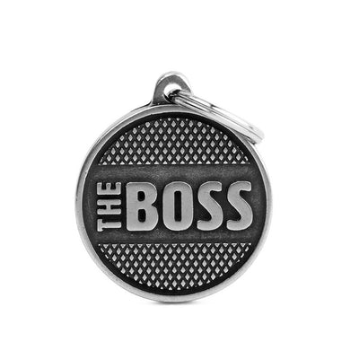 MyFamily Médaille Cercle Boss Bronx pour chien