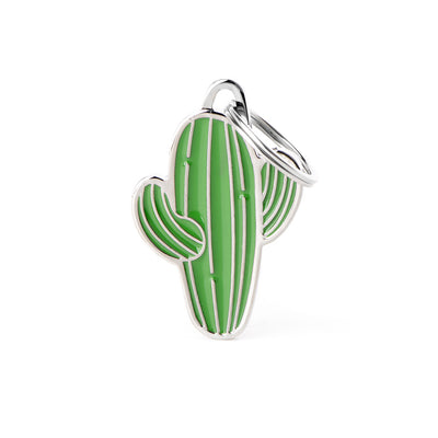 MyFamily Médaille Cactus Charms pour chien et chat
