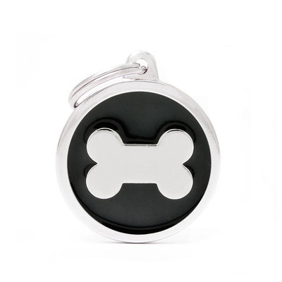 MyFamily Médaille Cercle Os Classique pour chien