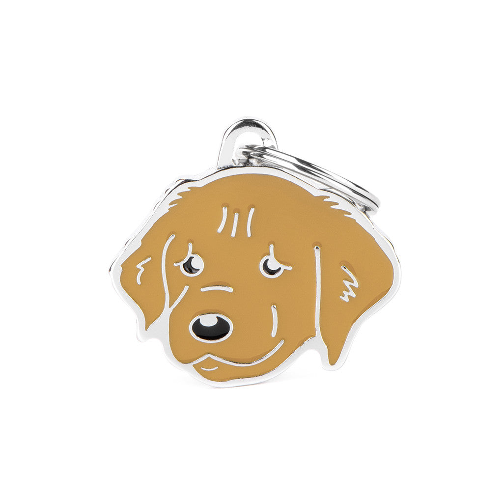 MyFamily Médaille Golden Retriever brun