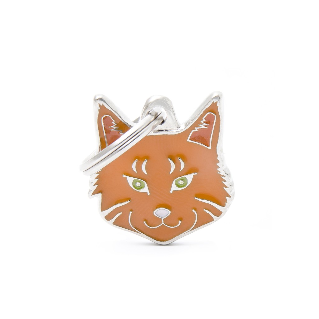 MyFamily Médaille Maine Coon roux tigré