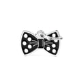 MyFamily Médaille Nœud papillon Charms - Noir