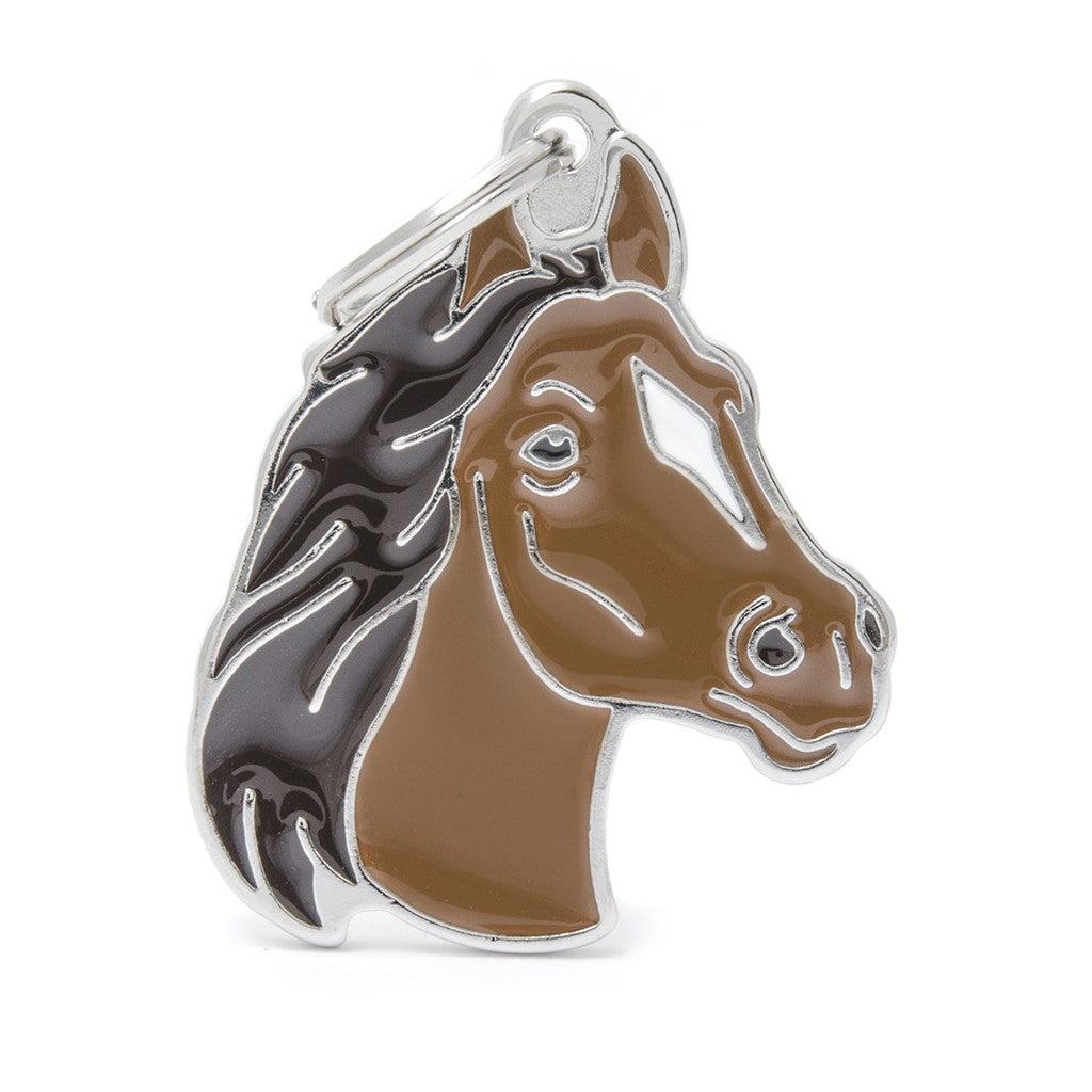 MyFamily Médaille Cheval Brun