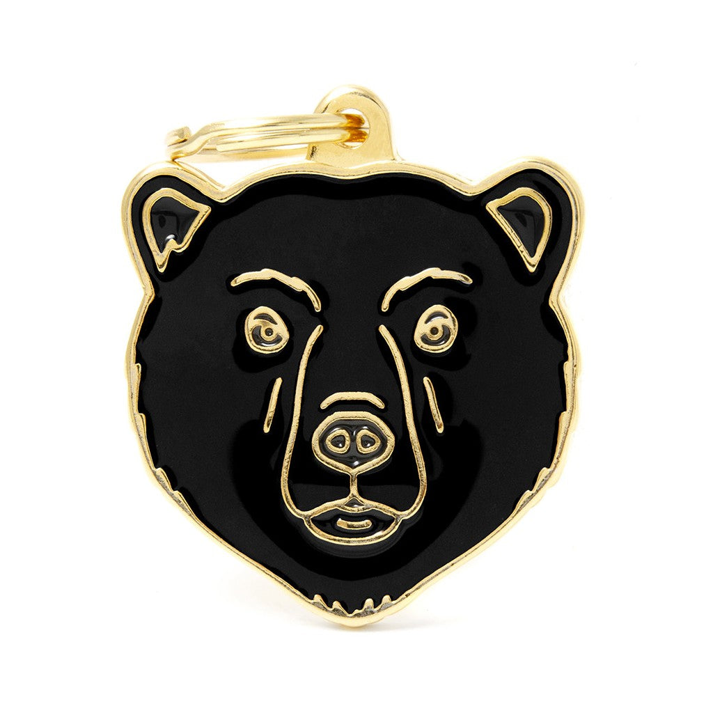 MyFamily Médaille Ours Noir