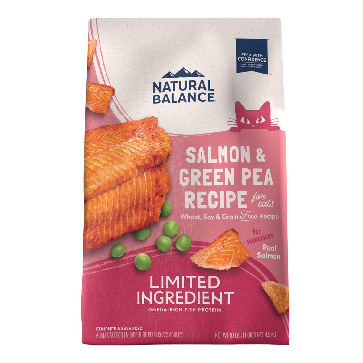 Natural Balance pour Chats Formule « LID » de Pois Verts & Saumon